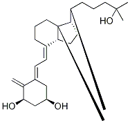 5,6-trans-Calcitriol-d6 Structure