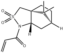 (S)-(+)-丙烯酰-2,10-樟脑磺内酰胺, 119944-89-7, 结构式