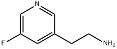 2-(5-Fluoro-pyridin-3-yl)-ethylaMine, 1000537-08-5, 结构式