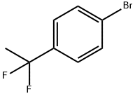 1-ブロモ-4-(1,1-ジフルオロエチル)ベンゼン 化学構造式