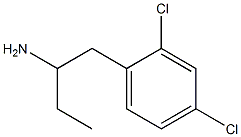 1-(2,4-dichlorophenyl)butan-2-aMine Structure