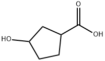 3-羟基环戊烷羧酸 结构式