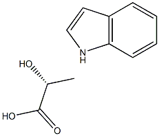 (R)-吲哚-3-乳酸 结构式