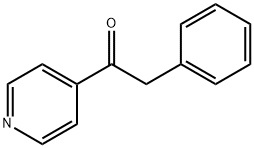 2-Phenyl-1-pyiridin-4-yl-ethanone Structure