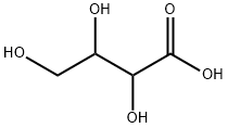 2,3,4-Trihydroxybutanoicacid Struktur
