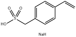 sodiuM (4-vinylphenyl)Methanesulfonate Struktur