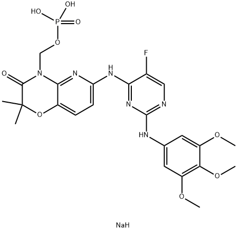 R788(FOSTAMATINIB DISODIUM) 结构式