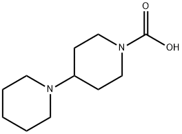 1,4′-ビピペリジン-1′-カルボン酸 化学構造式