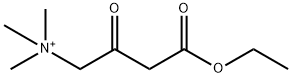4-乙氧基-N,N,N-三甲基-2,4-二氧代-1-丁铵, 10485-47-9, 结构式