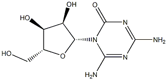 6-氨基-5-氮杂胞苷, 105331-00-8, 结构式