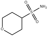噁烷-4-磺酰胺 结构式