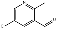 5-クロロ-2-メチルニコチンアルデヒド 化学構造式