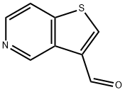 噻吩并[3,2-C]吡啶-3-羧醛 结构式