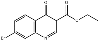 7-溴-3,4-二氢-4-氧代喹啉-3-羧酸乙酯, 1116339-64-0, 结构式