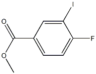 4-氟-3-碘苯甲酸甲酯, 1121586-29-5, 结构式