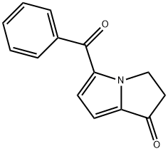 5-ベンゾイル-2,3-ジヒドロ-1H-ピロリジン-1-オン 化学構造式
