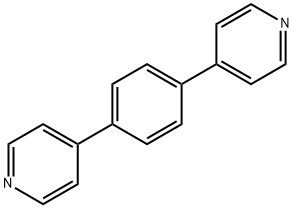 1,4-bis(pyrid-4-yl)benzene Struktur