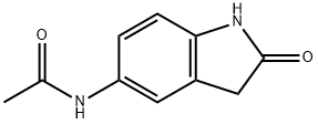 N-(2-OX吲哚啉-5-基)乙酰胺, 114741-27-4, 结构式