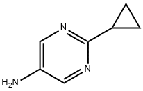 2-环丙基嘧啶-5-胺, 1152519-69-1, 结构式