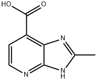 3H-IMidazo[4,5-b]pyridine-7-carboxylic acid, 2-Methyl- Structure