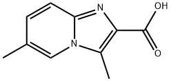 3,6-DiMethyliMidazo[1,2-a]pyridine-2-carboxylic acid Structure
