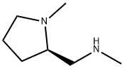 (R)-2-(ジメチルアミノ)メチルピロリジン 化学構造式