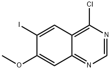 4-chloro-6-iodo-7-Methoxyquinazoline Structure