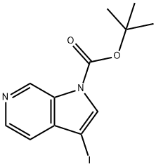 tert-butyl 3-iodo-1H-pyrrolo[2,3-c]pyridine-1-carboxylate