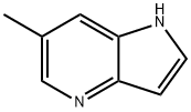 6-メチル-1H-ピロロ[3,2-B]ピリジン 化学構造式