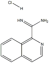 异喹啉-1-甲酰亚胺酰胺盐酸盐 结构式