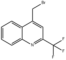 2-三氟甲基-4-溴甲基喹啉, 1185292-61-8, 结构式