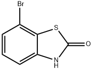 7-ブロモベンゾ[D]チアゾール-2(3H)-オン 化学構造式