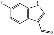 6-FLUORO-5-AZAINDOLE-3-CARBOXALDEHYDE|6-氟-1H-吡咯并[3,2-C]吡啶-3-甲醛