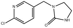 1-[(6-chloropyridin-3-yl)Methyl]iMidazolidin-2-one Struktur