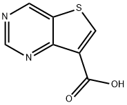 噻吩并[3,2-D]嘧啶-7-羧酸 结构式