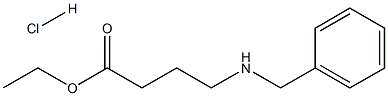 Ethyl 4-(benzylaMino)butanoate hydrochloride Structure