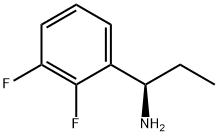 (R)-1-(2,3-Difluorophenyl)propan-1-aMine hydrochloride Struktur