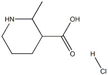 2-Methylpiperidine-3-carboxylic acid hydrochloride Structure