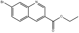 7-溴喹啉-3-甲酸乙酯, 1226762-74-8, 结构式