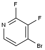 4-BroMo-2,3-difluoropyridine Struktur