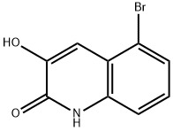 5-broMo-3-hydroxyquinolin-2(1h)-one Structure