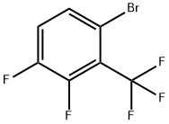 3,4-Difluoro-2-trifluoroMethyl-broMobenzene, 1242339-23-6, 结构式