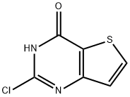 2-氯噻吩并[3,2-D]嘧啶-4(3H)-酮, 1245811-20-4, 结构式