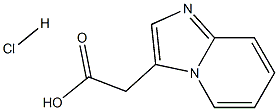 2-(IMidazo[1,2-a]pyridin-3-yl)acetic acid hydrochloride Structure