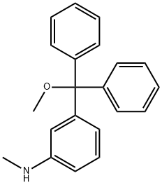 3-(MethoxydiphenylMethyl)-N-Methylaniline Structure