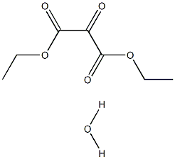 酮基丙二酸二乙酯水合物 结构式