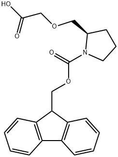 1-Pyrrolidinecarboxylic acid, 2-[(carboxyMethoxy)Methyl]-, 1-(9H-fluoren-9-ylMethyl) ester, (2R)-