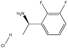 (R)-1-(2,3-二氟苯基)乙胺盐酸盐 结构式