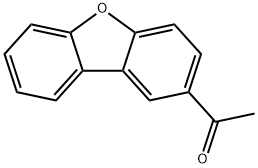 2-Acetyldibenzofuran Structure