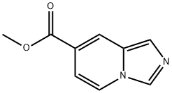 咪唑[1,5-A]吡啶-7-甲酸甲酯 结构式